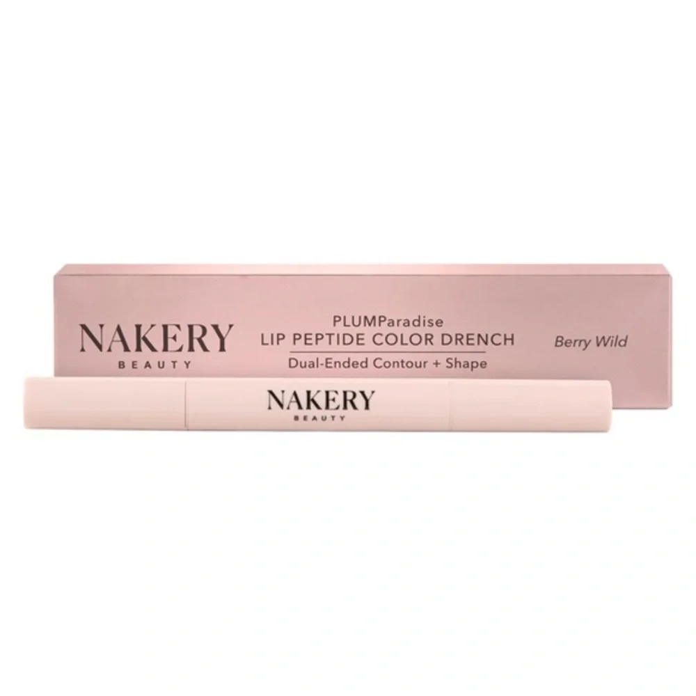 💗 Nakery Beauty PLUMParadise Lip Peptide Color Drench | Berry Wild 💗